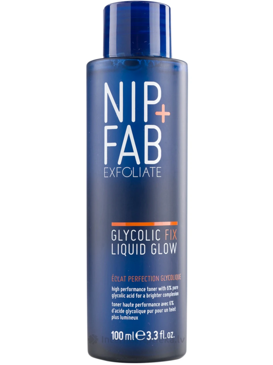 NIP+FAB Glycolic Glow Tonic 6% näonaha koorimisvedelik, 100 ml | internetaptieka.lv