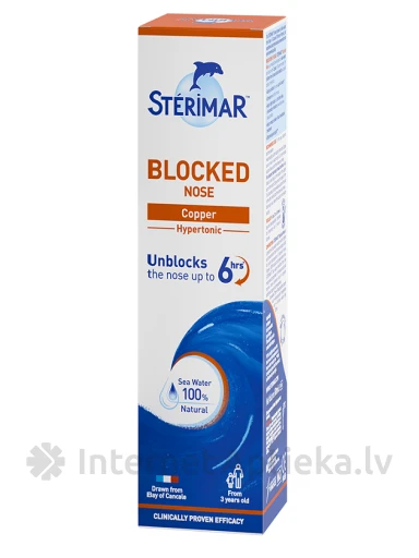 Sterimar Blocked nose deguna aeresols, 50 ml | internetaptieka.lv