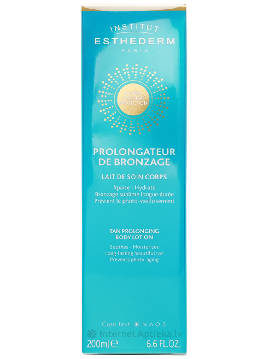 Nomierinošs un mitrinošs, iedegumu pastiprinošs losjons ķermenim, 200 ml | internetaptieka.lv
