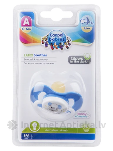 Canpol Bunny&Company lateks, sümmeetriline lant 0-6m, 1 tk. | internetaptieka.lv