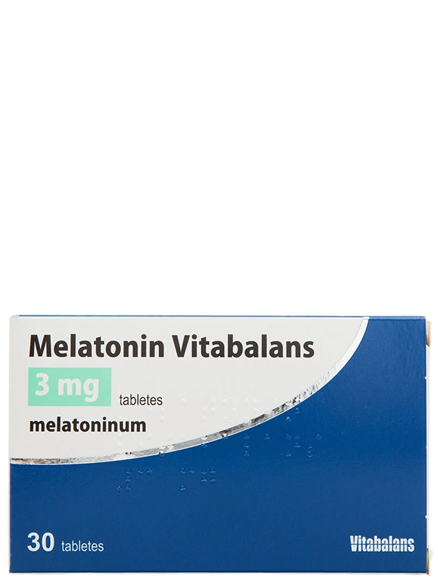 Melatonin Vitabalans 3 mg, 30 tabletes