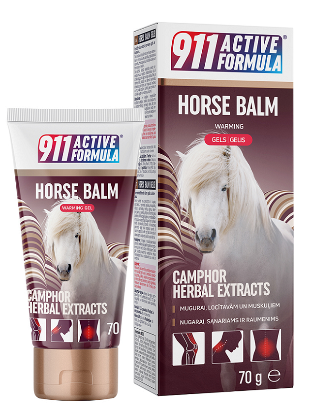 911 active formula Horse Balm warming