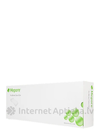 Mepore sterils plāksteris 9 x 30 cm, 30 gb. | internetaptieka.lv
