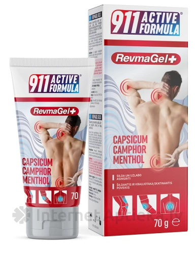 911 active formula REVMAGEL geel, 70 g | internetaptieka.lv