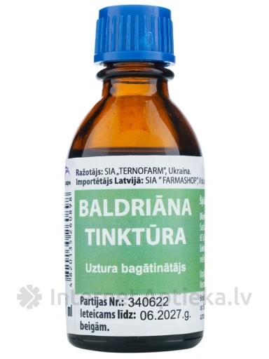 Palderjani tinktuur, 25 ml | internetaptieka.lv