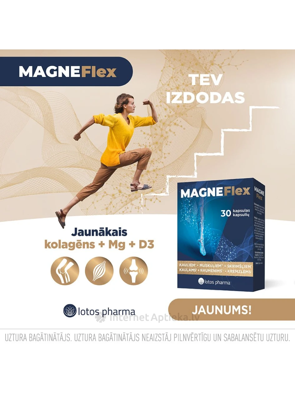 Magneflex, 30 kapslit | internetaptieka.lv