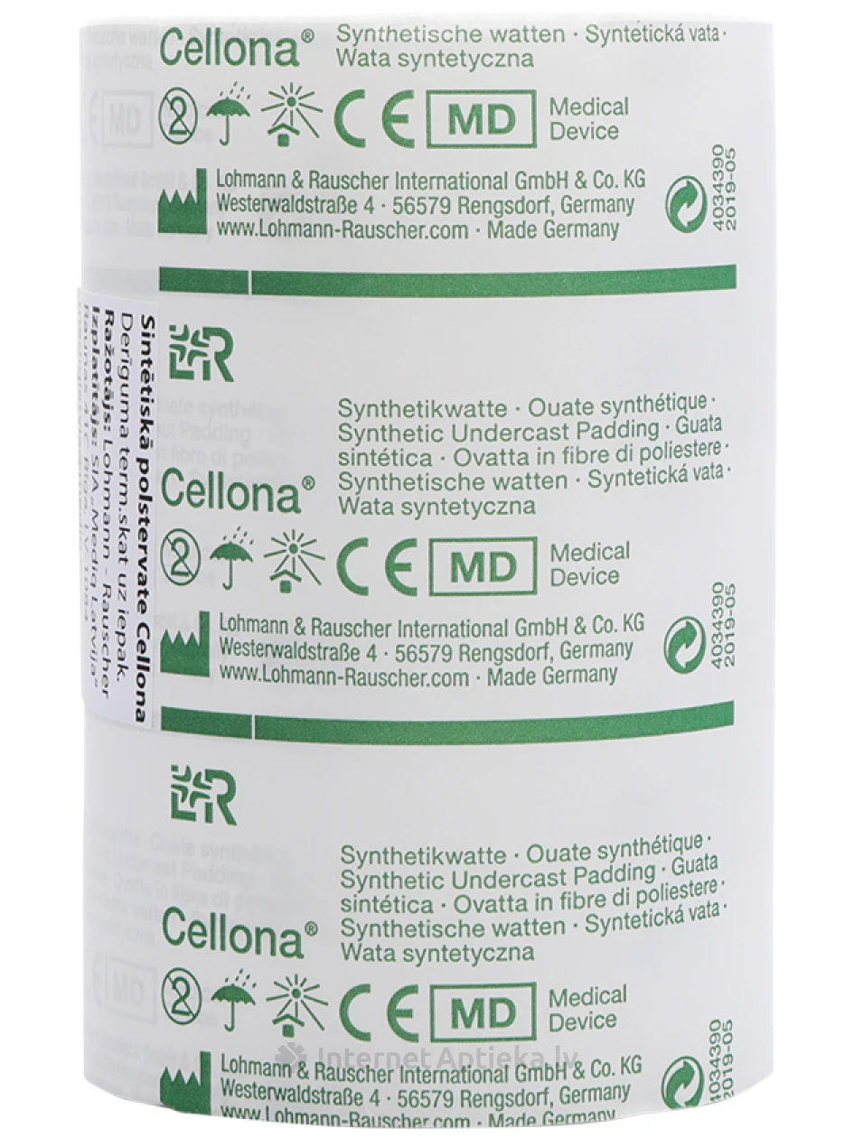 Cellona vate 10 cm x 2.7 m, 1 gb. | internetaptieka.lv