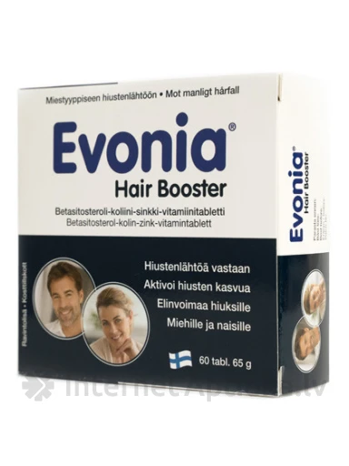 Evonia Hair Booster matu augšanai, 60 tabletes | internetaptieka.lv