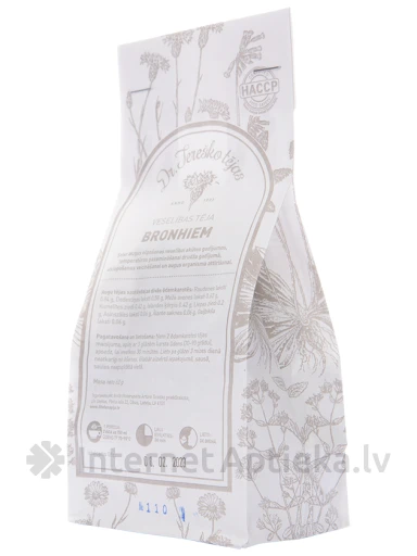 Dr Tereshko tee bronhidele, 60 g | internetaptieka.lv