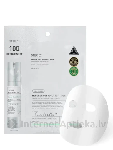 VT Cosmetics MILD REEDLE SHOT 100 2-STEP Sejas maska, 26.5 ml | internetaptieka.lv