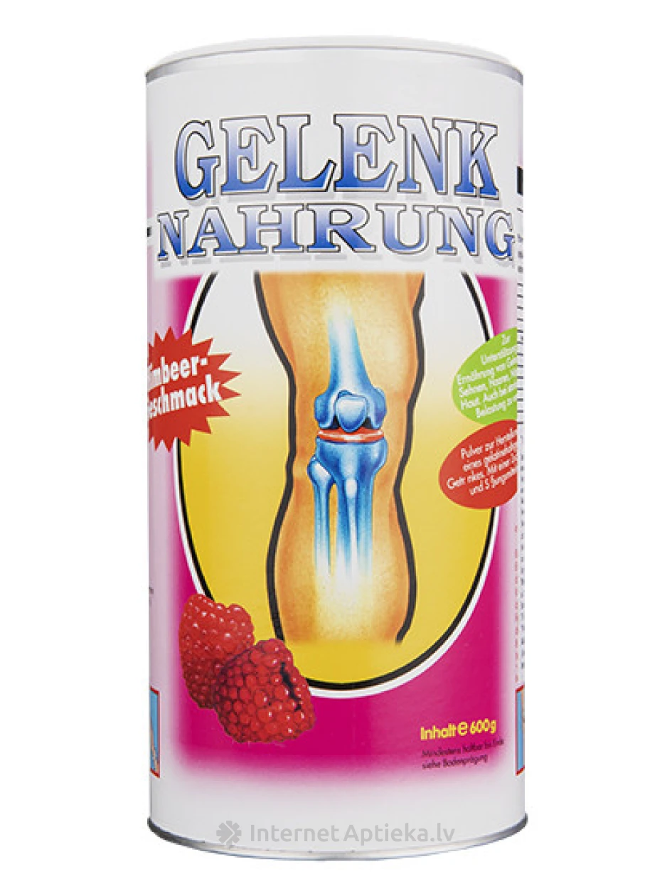 Gelenk Nahrung pulber, vaarikas, 600 g | internetaptieka.lv