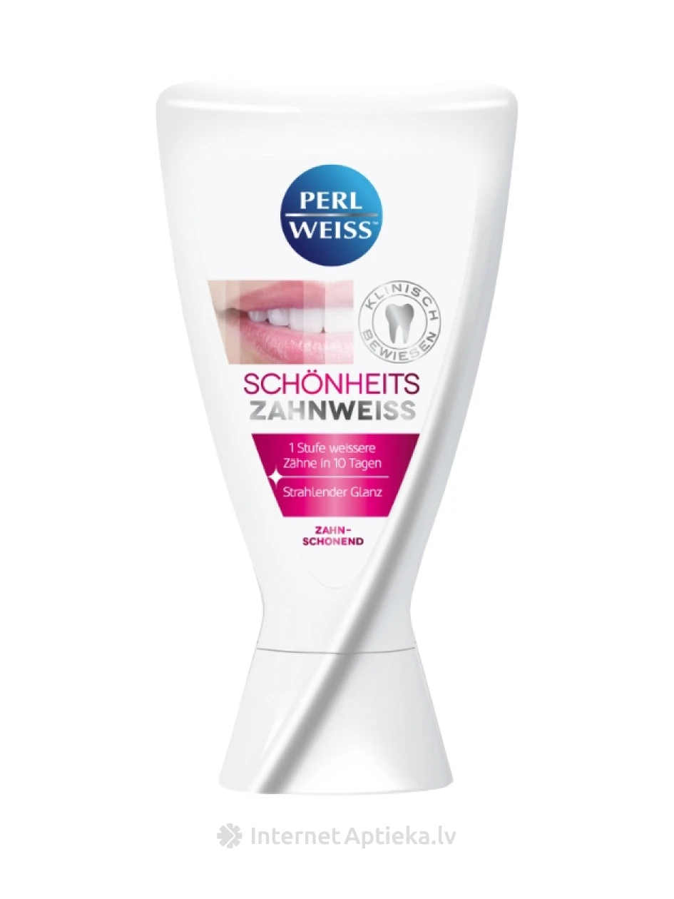 PERLWEISS Schönheits Zahnweiss zobu pasta, 50 ml | internetaptieka.lv