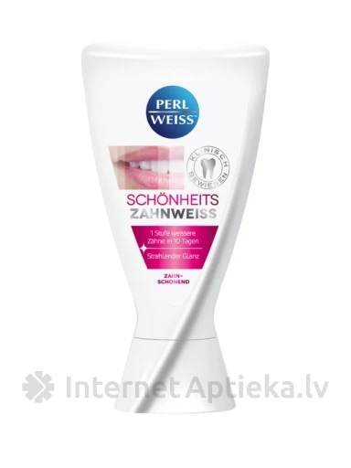 PERLWEISS Schönheits Zahnweiss zobu pasta, 50 ml | internetaptieka.lv