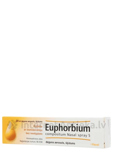 Euphorbium compositum назальный спрей S, 20 мл | internetaptieka.lv