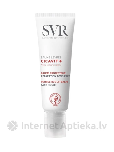 SVR CICAVIT+ LEVRES lūpu balzāms, 10 g | internetaptieka.lv