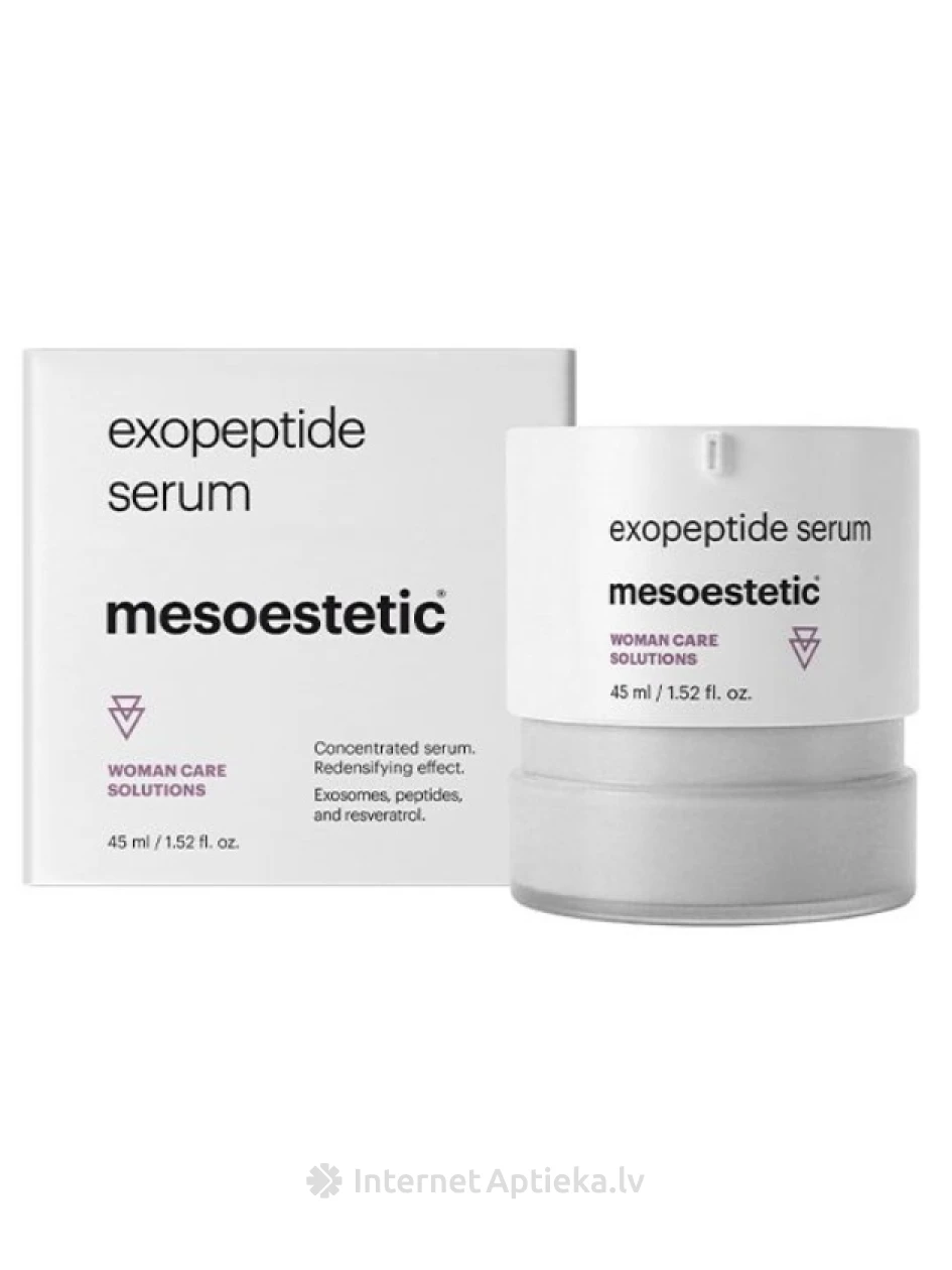 Mesoestetic exopeptide serum - serumas veidui su peptidais ir eksosomomis, 45 ml | internetaptieka.lv