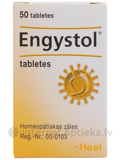 Engystol, 50 tabletes | internetaptieka.lv