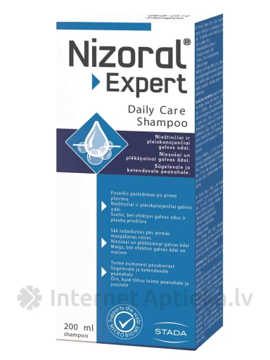 Nizoral Daily care шампунь, 200 мл | internetaptieka.lv
