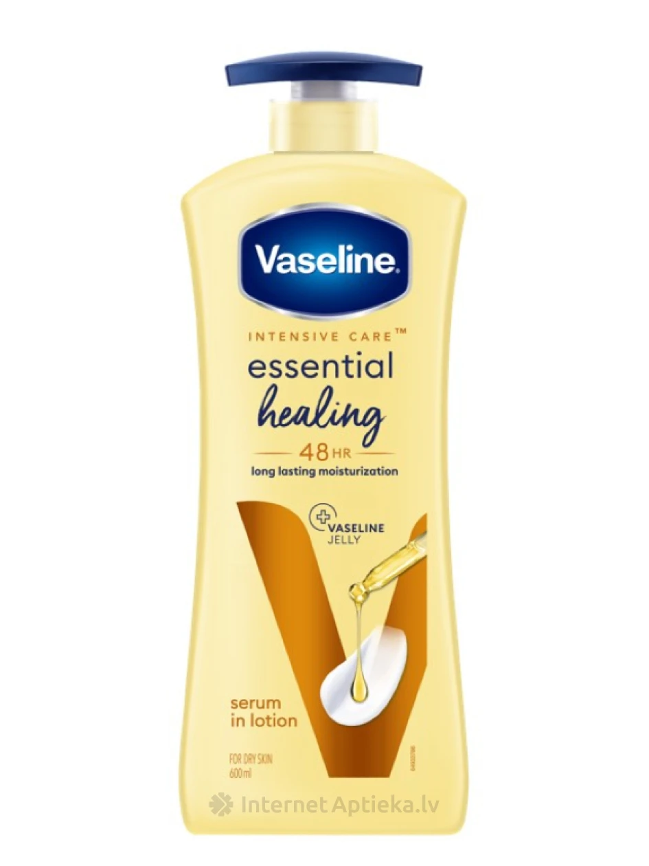 VASELINE Losjons Essential Healing, 600 ml | internetaptieka.lv