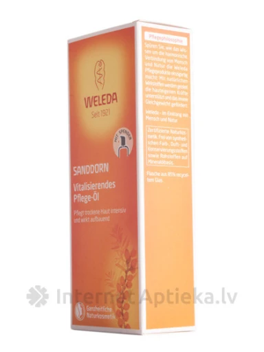 Weleda Smiltsērkšķu eļļa ar pumpīti, 100 ml | internetaptieka.lv