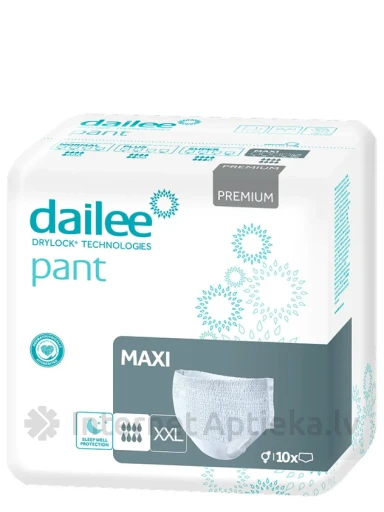 Dailee Pant Premium Maxi XXL täiskasvanute mähkmed, 10 tk. | internetaptieka.lv