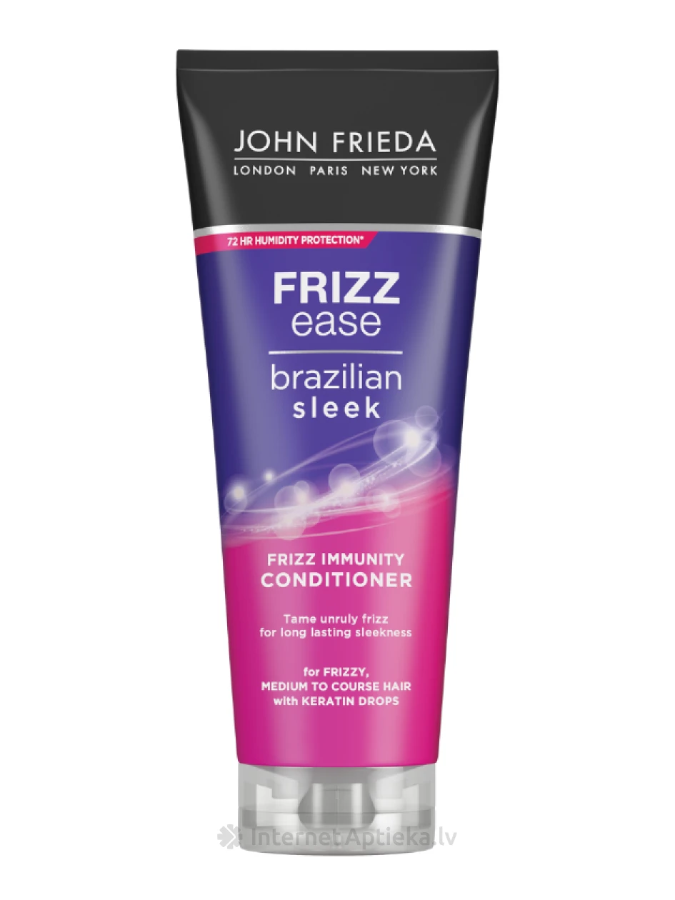JOHN FRIEDA Frizz Ease Brazilian Sleek immuunsuse parandaja, 250 ml | internetaptieka.lv