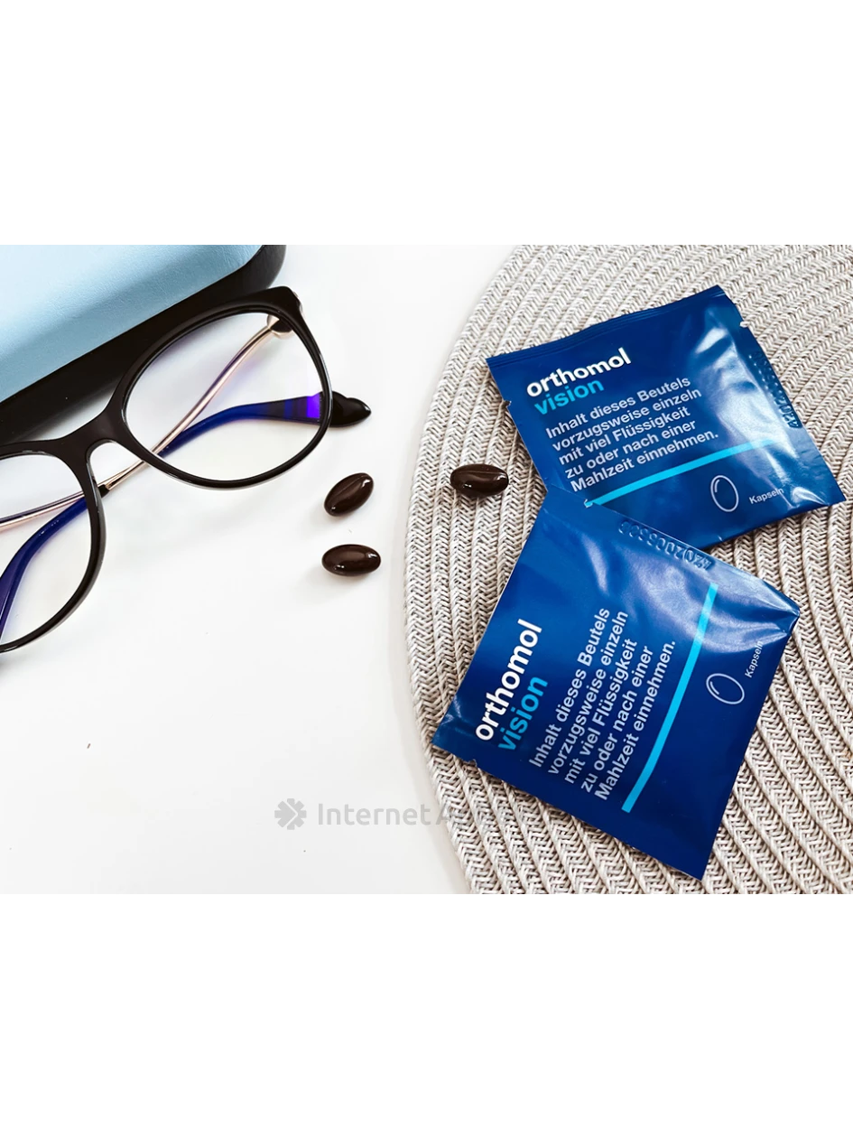 Orthomol Vision, 90 капсул | internetaptieka.lv