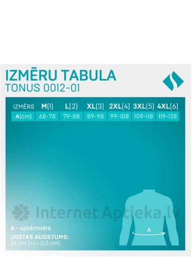 Tonus Elast Medicīniskā elastīgā josta mugurkaula jostas daļas fiksācijai 2. izmērs (bēša) | internetaptieka.lv