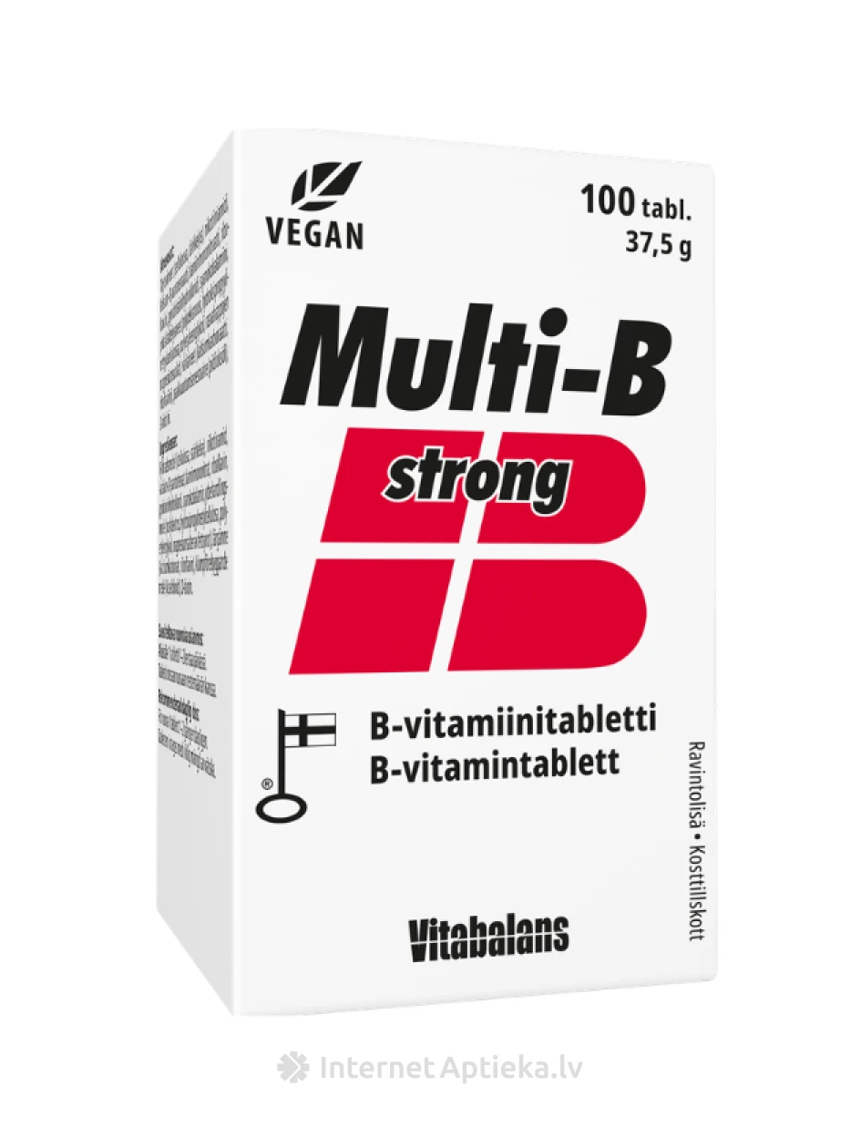 Multi B Strong, 100 таблеток | internetaptieka.lv