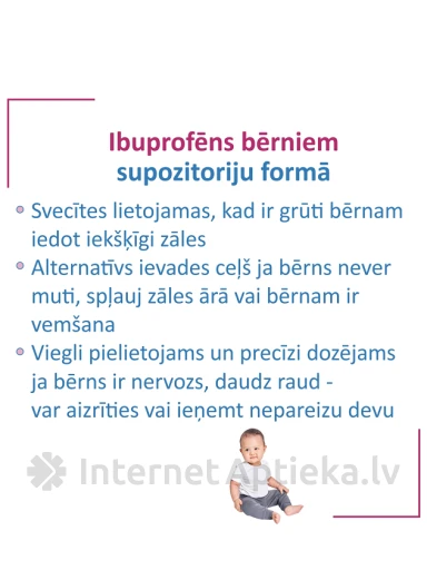 Ibugard 60 mg, 10 suposiiti | internetaptieka.lv