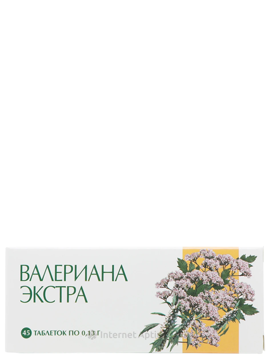 Таблетки экстракта валерианы, 45 шт. | internetaptieka.lv