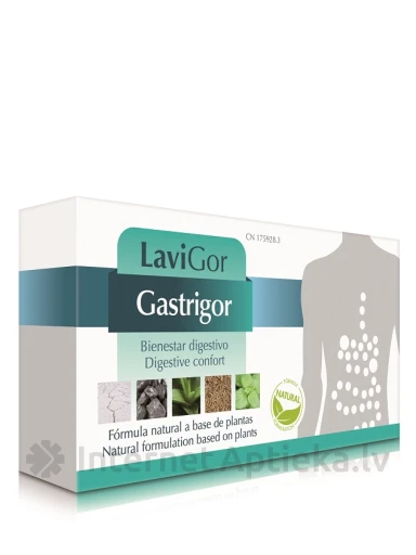 LaviGor Gastrigor, 40 капсул | internetaptieka.lv