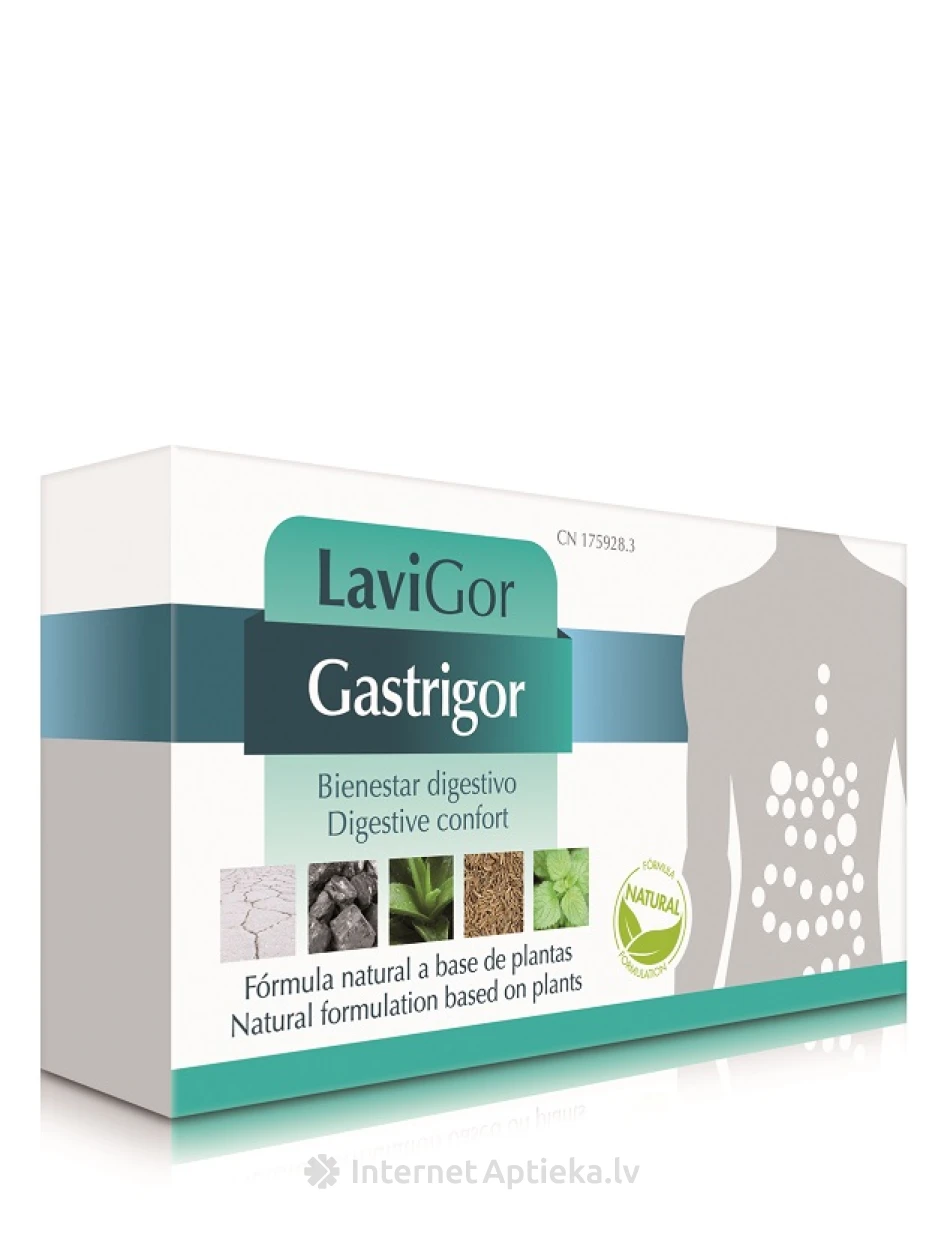 LaviGor Gastrigor, 40 kapslit | internetaptieka.lv