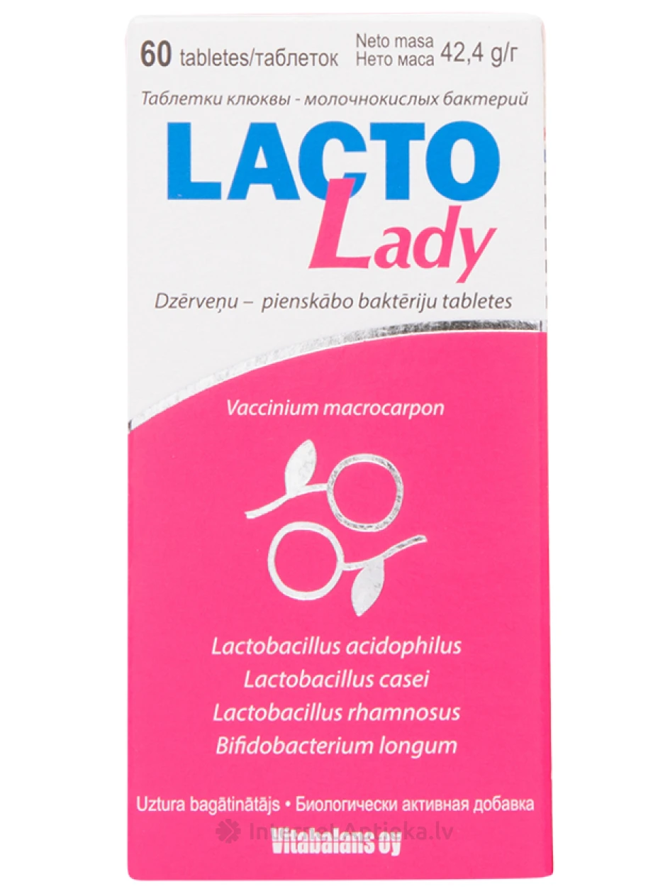 Lacto Lady, 60 tabletti | internetaptieka.lv