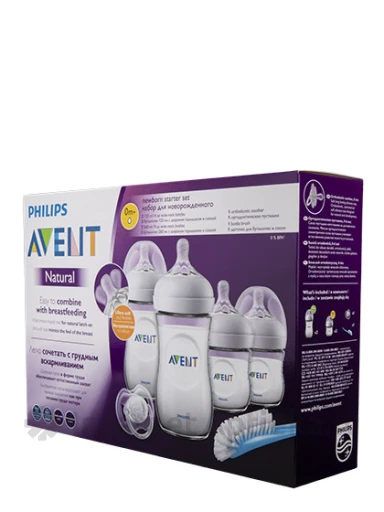 Philips Avent Natural Стартовый набор для новорожденных, 1 шт. | internetaptieka.lv