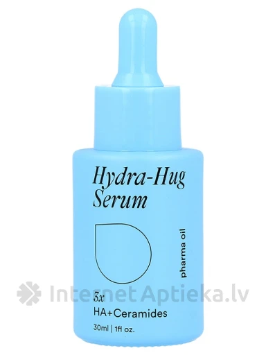 Pharma Oil Hydra hug Hyaluronic/ceramide сыворотка, 30 мл | internetaptieka.lv