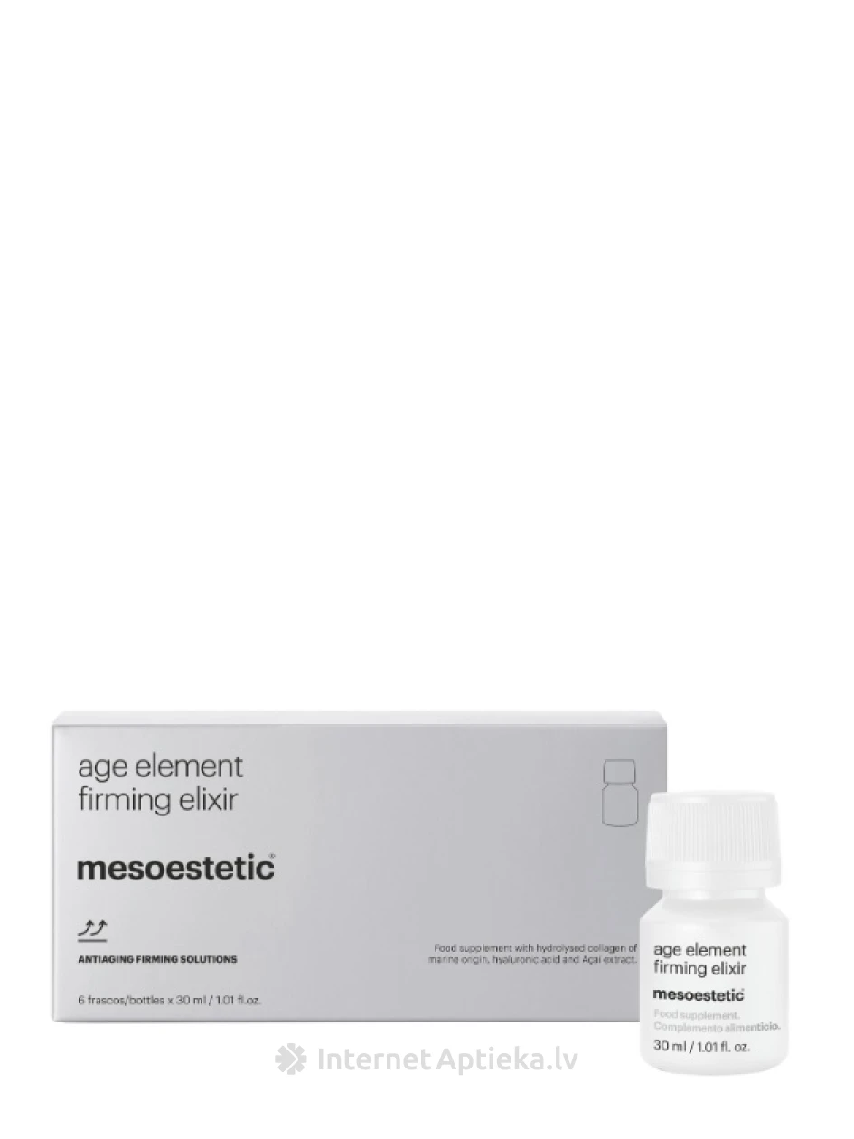 Age element firming elixir mesoestetic®, 6 x 30 мл | internetaptieka.lv