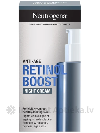 NEUTROGENA Anti-Age Retinol Boost Nakts krēms sejai, 50 ml | internetaptieka.lv
