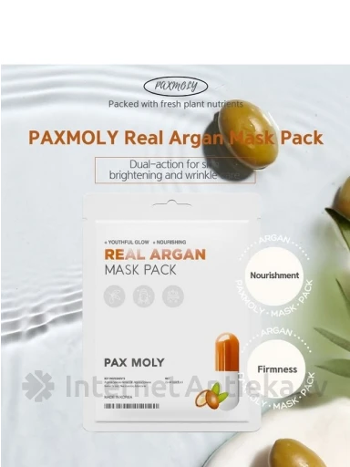 PAX MOLY Real Argan Näomask, 25 ml | internetaptieka.lv