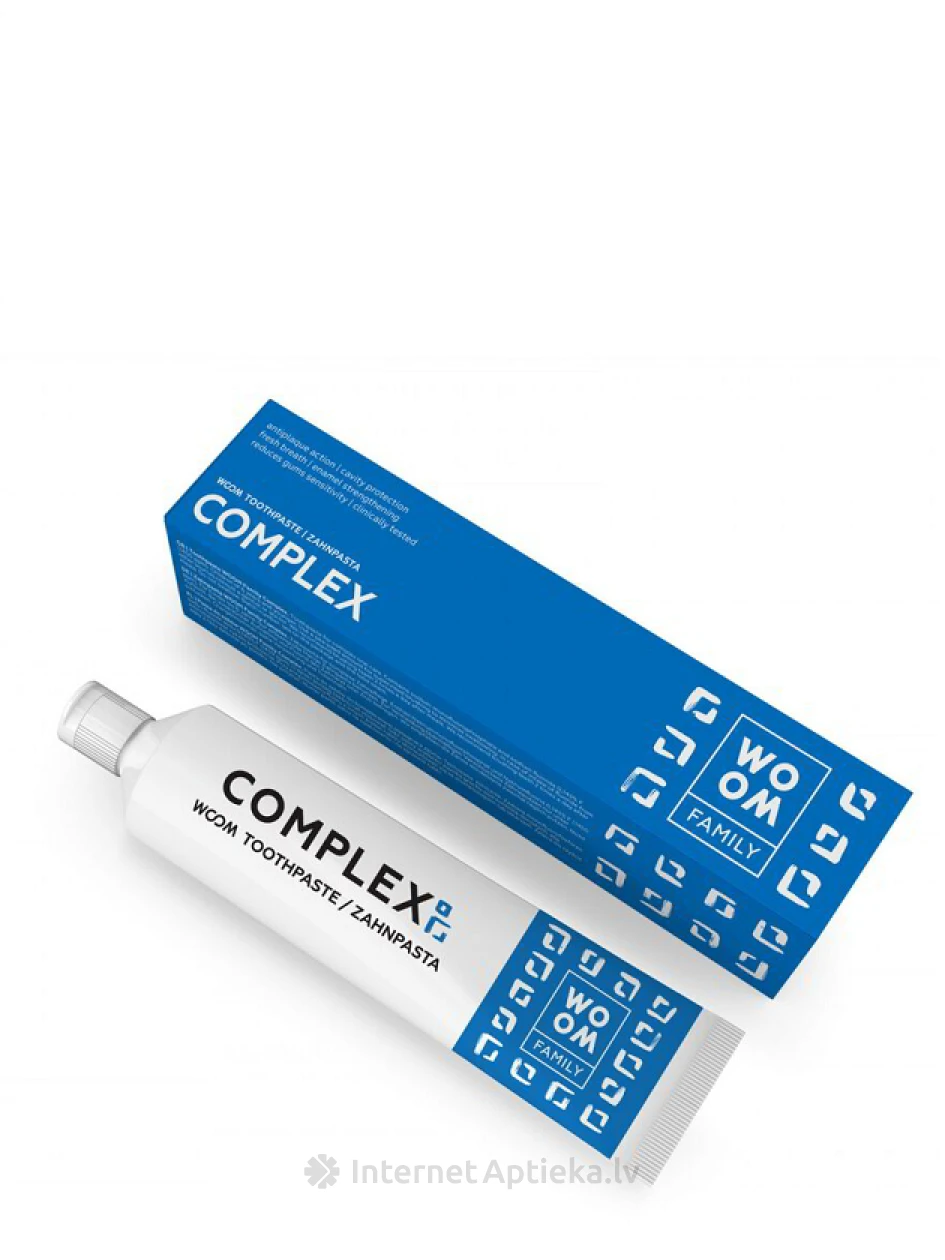 Woom Family Complex паста для зубов, 75 мл | internetaptieka.lv