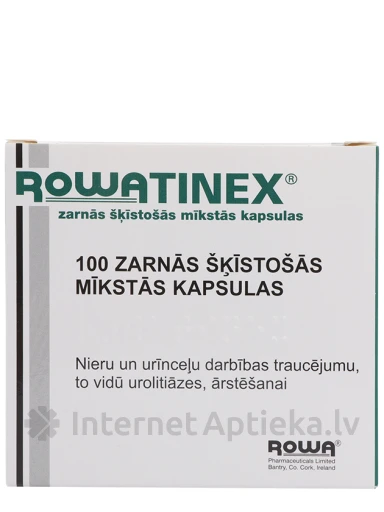 Rowatinex, 100 mīkstās kapsulas | internetaptieka.lv