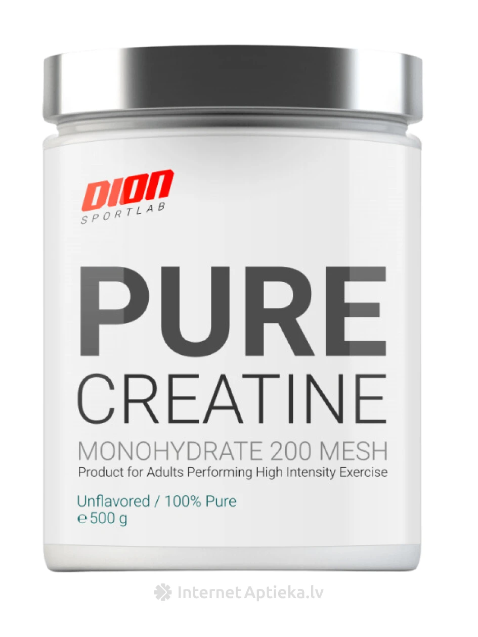 Dion Sportlab Dion pure creatine neutraalne maitse, 250 g | internetaptieka.lv