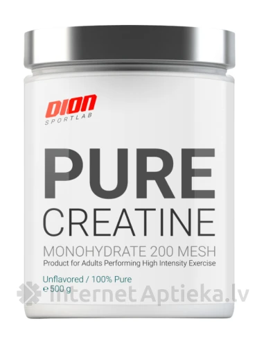 Dion Sportlab Dion pure creatine neitrāla garša, 250 g | internetaptieka.lv