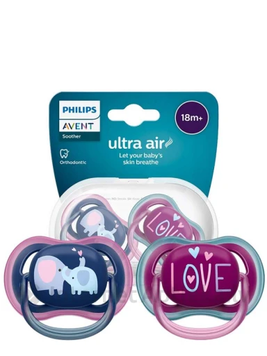 Avent māneklītis Ultra Air 18mēn.+ meitenēm, 2 gb. | internetaptieka.lv