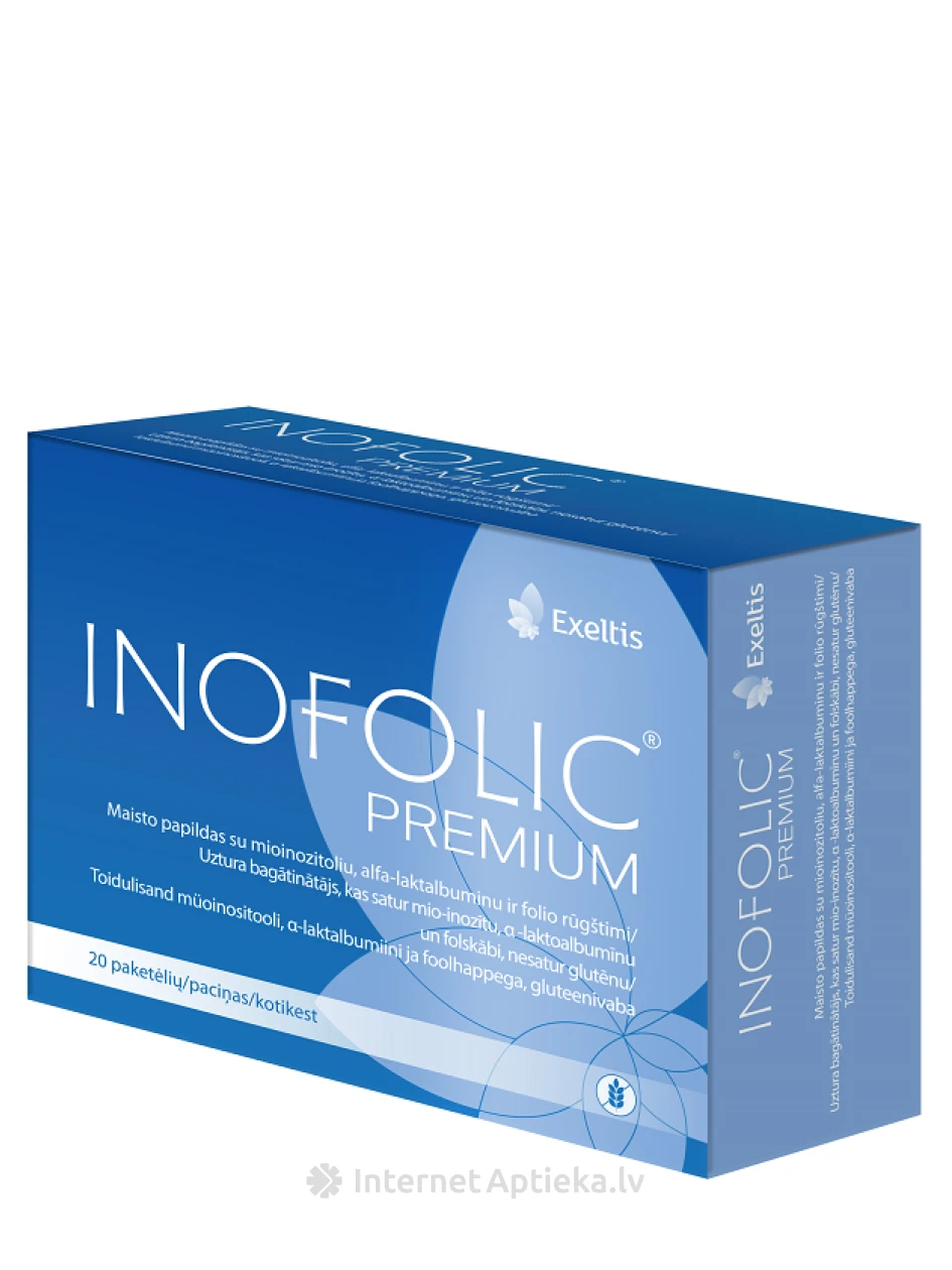 Inofolic Premium paciņas, 20 gb. | internetaptieka.lv