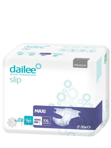 Dailee Slip Premium Maxi подгузники XXL размер, 30 шт. | internetaptieka.lv