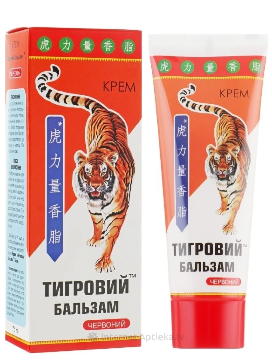 Tīģera balzāms, 75 ml | internetaptieka.lv