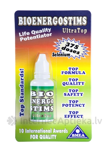 BIOENERGOSTIMS UltraTop pilieni, 30 ml | internetaptieka.lv
