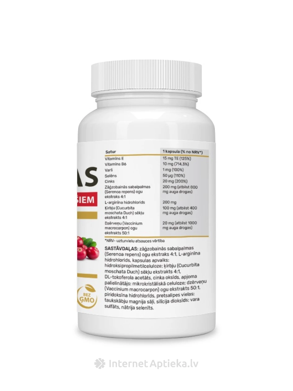 Eesnäärme valem kapslid, 30 tk. | internetaptieka.lv