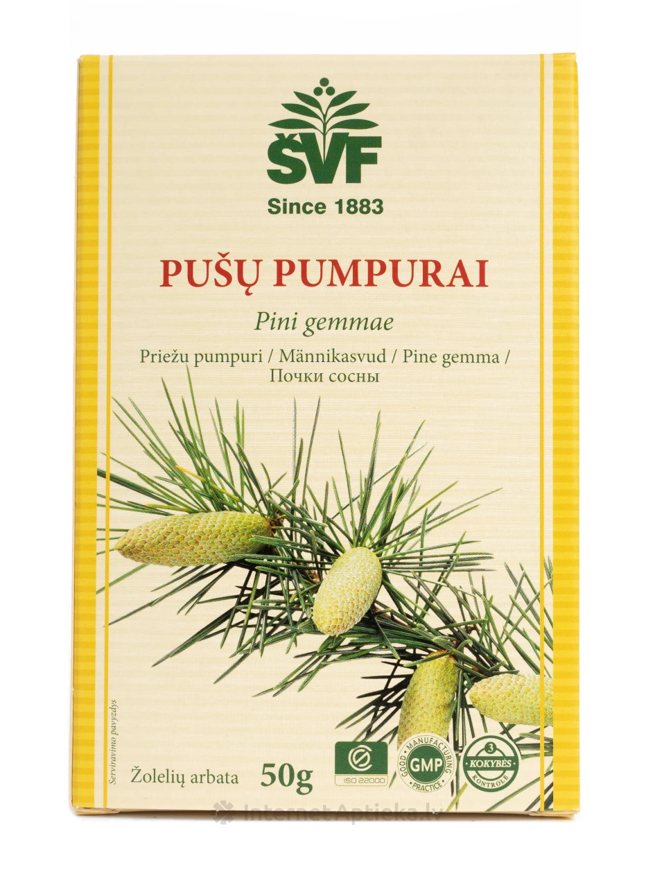 Priežu pumpuru tēja, 50 g | internetaptieka.lv